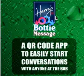 Harrys Bar QR code app